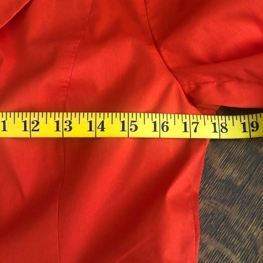 Sonia Bogner Retro Light Cotton Four Button Jacket Size 8 - Picture 10 of 15